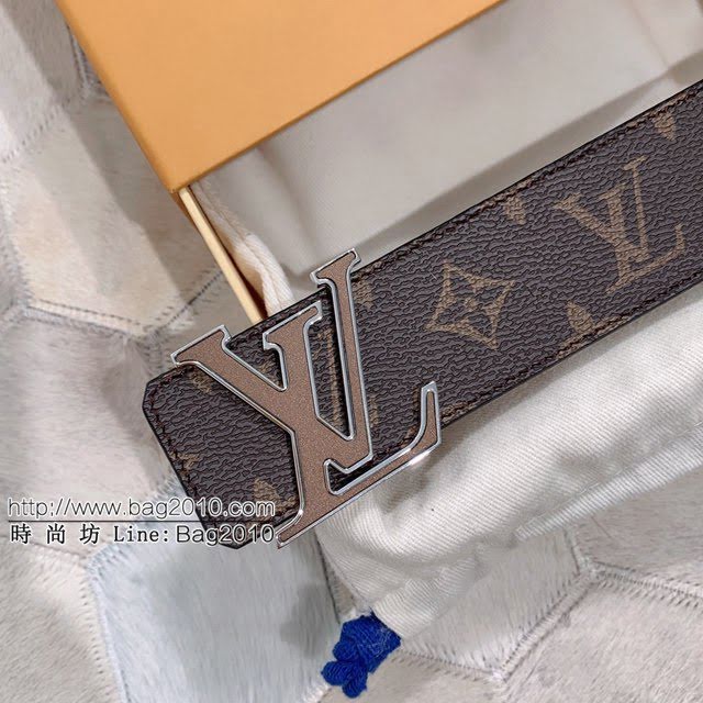 LV新款皮帶 路易威登高端男士腰帶 精緻手工繪邊  jjp1628